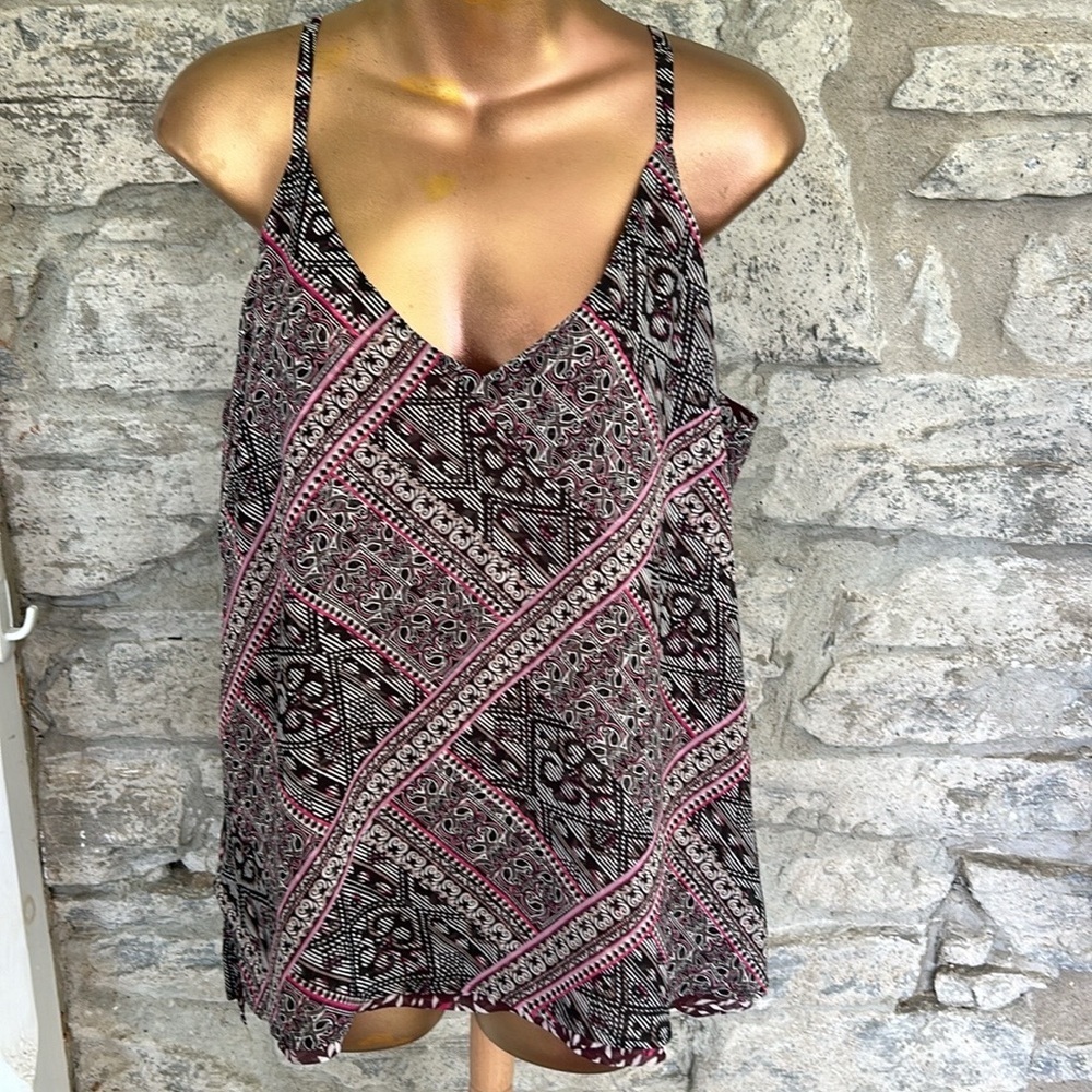 Reversible Print Top - Picture 2 of 5